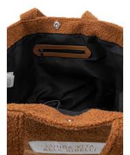 MINIPA' TEDDY COLLECTION Shoulder shopping bag brown - Kids bags and accessories - 5