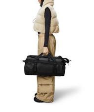 RAINS TEXEL  Backpack Duffel Bag black - Duffle bags - 6