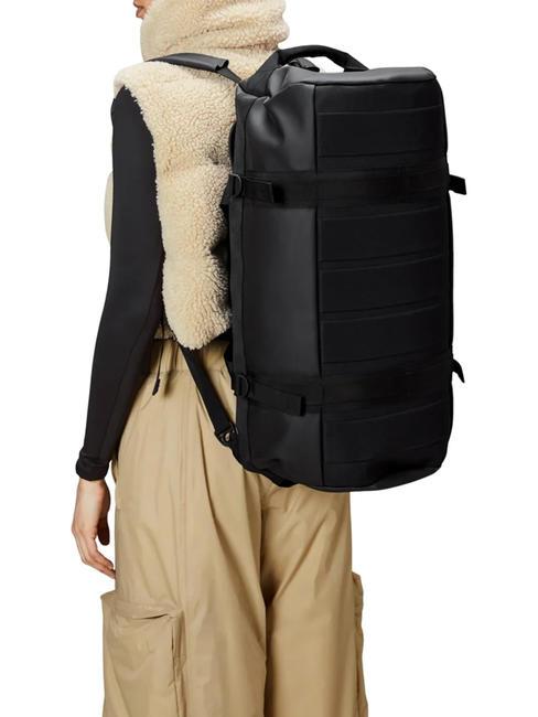 TEXEL  Backpack Duffel Bag black - Duffle bags