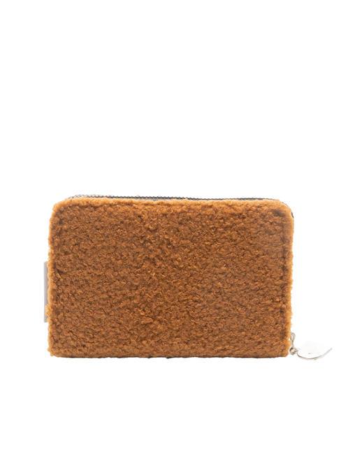 TEDDY COLLECTION Zip around wallet brown - Kids bags and accessories