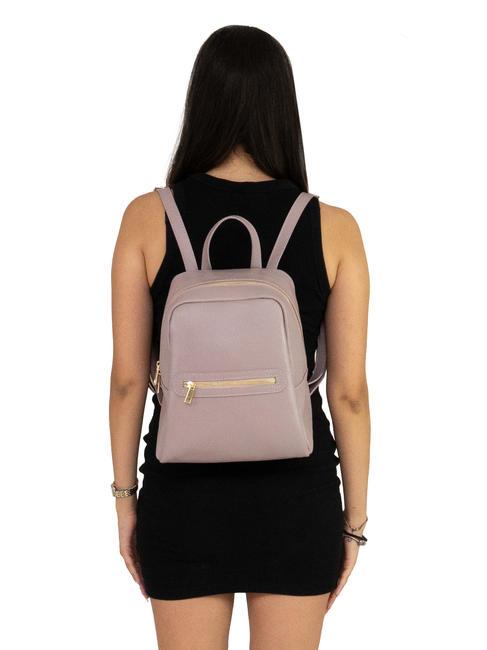 GELSO Leather backpack millennial pink - Women’s Bags