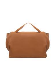 LESAC FRESIA Handbag, with shoulder strap, in leather natural - Women’s Bags - 3
