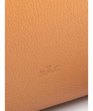 LESAC FRESIA Handbag, with shoulder strap, in leather natural - Women’s Bags - 6