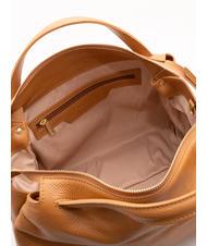 LESAC FRESIA Handbag, with shoulder strap, in leather natural - Women’s Bags - 7