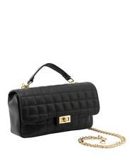 LESAC PEONIA  Handbag, with shoulder strap, in leather - Women’s Bags