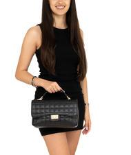 LESAC PEONIA  Handbag, with shoulder strap, in leather neros28 - Women’s Bags - 4