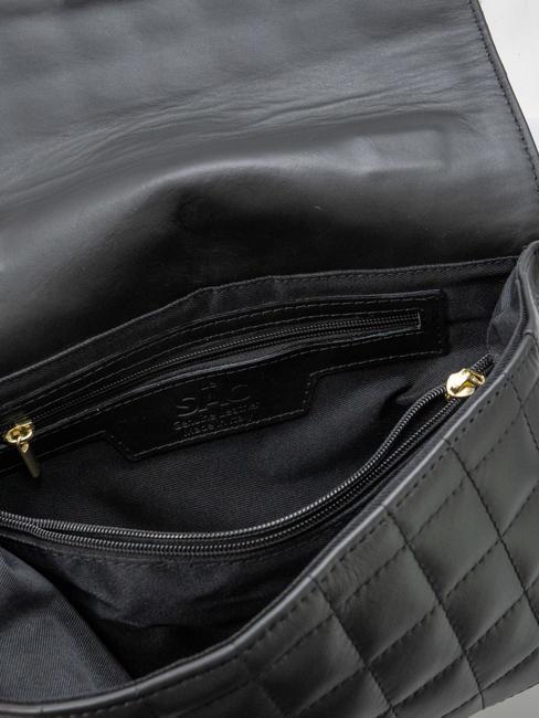 PEONIA  Handbag, with shoulder strap, in leather neros28 - Women’s Bags