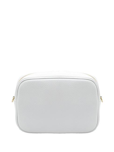 LUCIA Dollar leather double shoulder bag optical white - Women’s Bags