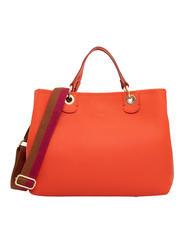 LESAC LAURA Leather double shoulder bag and pouch - Women’s Bags