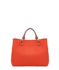 LESAC LAURA Leather double shoulder bag and pouch coral - Women’s Bags - 7