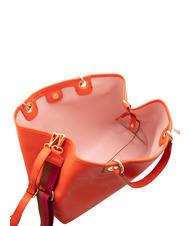 LESAC LAURA Leather double shoulder bag and pouch coral - Women’s Bags - 8
