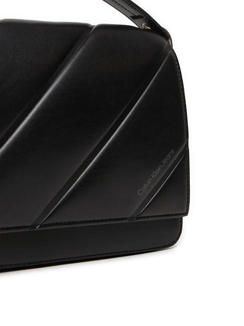 LINE QUILT  Hand bag, with shoulder strap pvh black - Women’s Bags