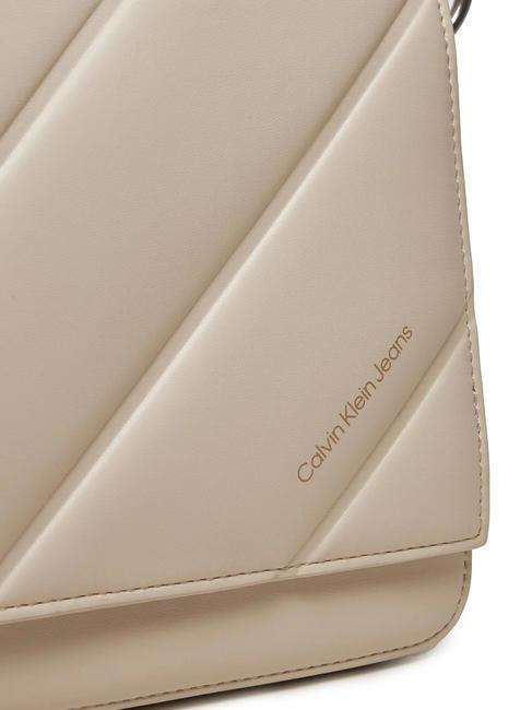 LINE QUILT  Hand bag, with shoulder strap eggshell - Women&rsquo;s Bags