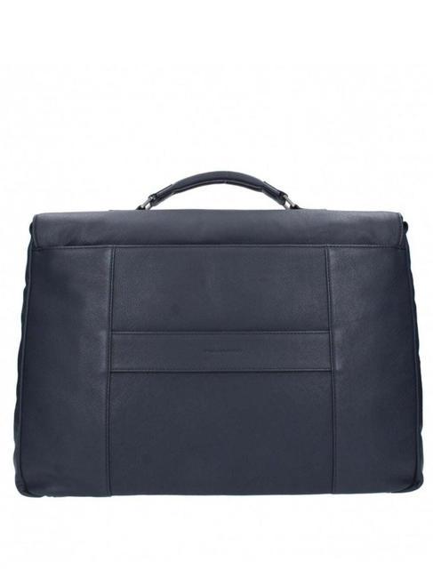 NABUCCO Leather briefcase, 15.6 "pc holder blue - Work Briefcases