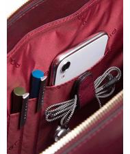 PIQUADRO CAMPIONARIO - GEA  15.6" leather laptop briefcase bordeaux - Work Briefcases - 4