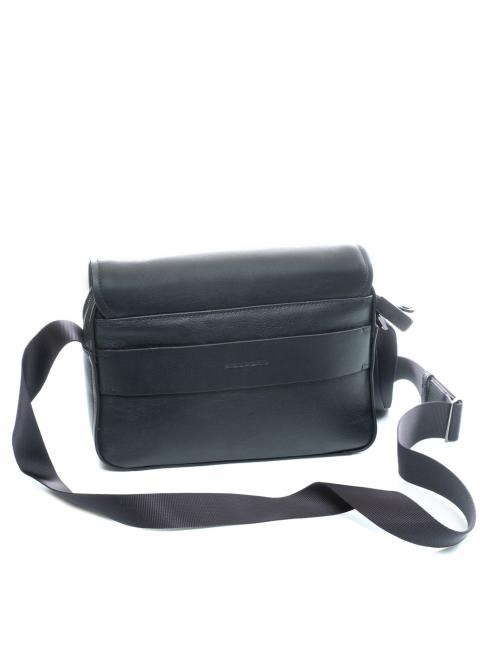 CAMPIONARIO - X15  Small leather messenger blue - Work Briefcases