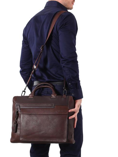 CAMPIONARIO - WOSTOK 15.6 "PC briefcase MORO - Work Briefcases