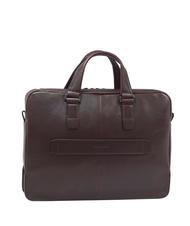 PIQUADRO PIONEER Leather briefcase, 14 "pc holder - Work Briefcases