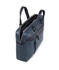 PIQUADRO folder CARY line, 15 "PC holder blue - Work Briefcases - 3