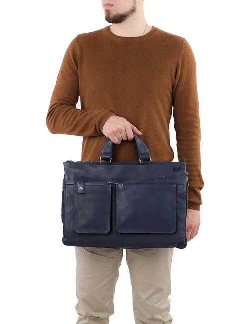 CAMPIONARIO - TALLIN Laptop backpack 15 " blue - Work Briefcases