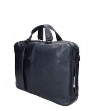PIQUADRO P15PLUS 15.6 "laptop briefcase blue - Work Briefcases - 2