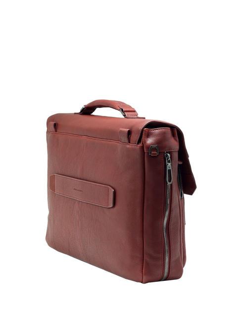 CAMPIONARIO - MARTIN  Expandable 15.6" PC briefcase LEATHER - Work Briefcases