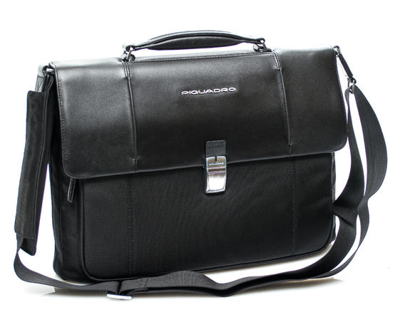 briefcase LINK 2, 13&rdquo; PC case, expandable Black - Work Briefcases