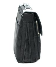 PIQUADRO briefcase LINK 2, 13&rdquo; PC case, expandable Black - Work Briefcases - 4