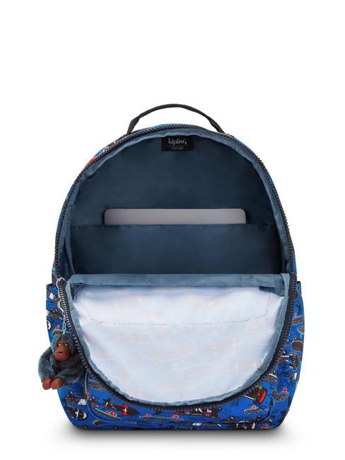 SEOUL KIDS 15 "laptop backpack new scate print small - Backpacks & School and Leisure