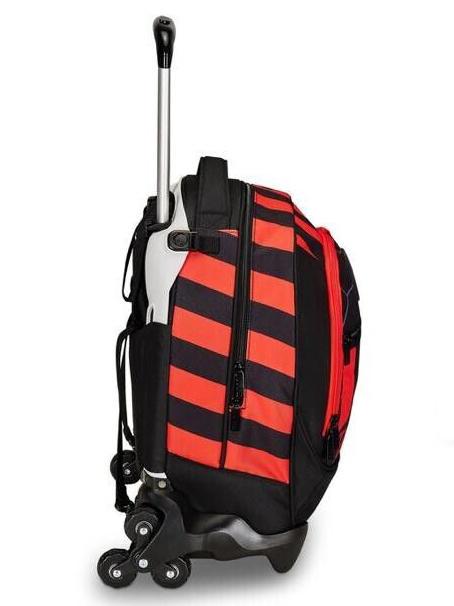 PATH OF VICTORY 3 in 1 trolley backpack, detachable Black - Backpack trolleys