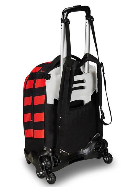 PATH OF VICTORY 3 in 1 trolley backpack, detachable Black - Backpack trolleys