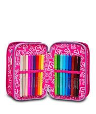 SJGANG HEART LOLLY Pencil case with complete school kit chiffon - Cases and Accessories - 4