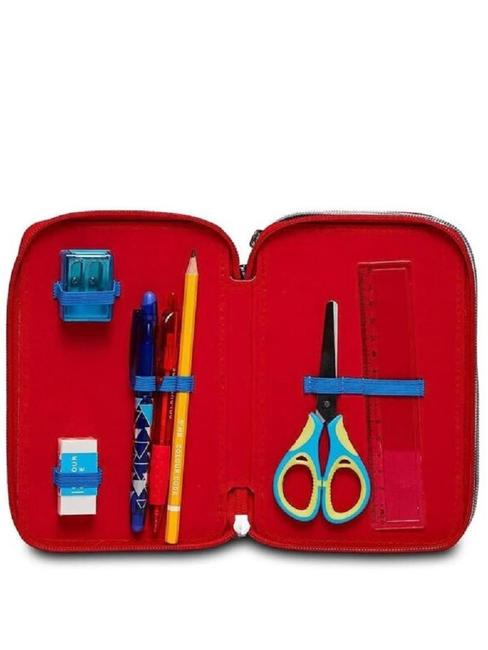 WEBBED WONDER Pencil case with complete school kit Bluedeep - Cases and Accessories