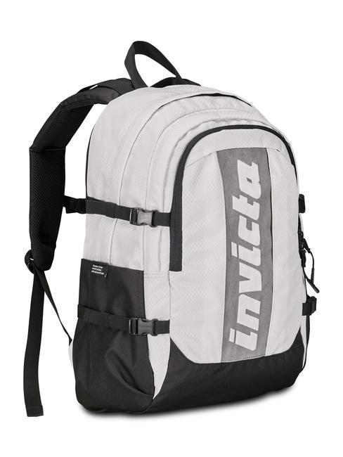 INVICT-ACT PLUS FIBRA OTTICA 14" laptop backpack glacier grey - Backpacks & School and Leisure