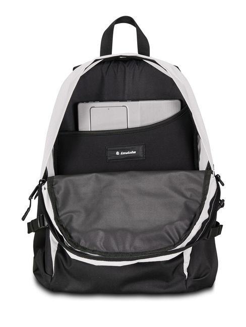 INVICT-ACT PLUS FIBRA OTTICA 14" laptop backpack glacier grey - Backpacks & School and Leisure