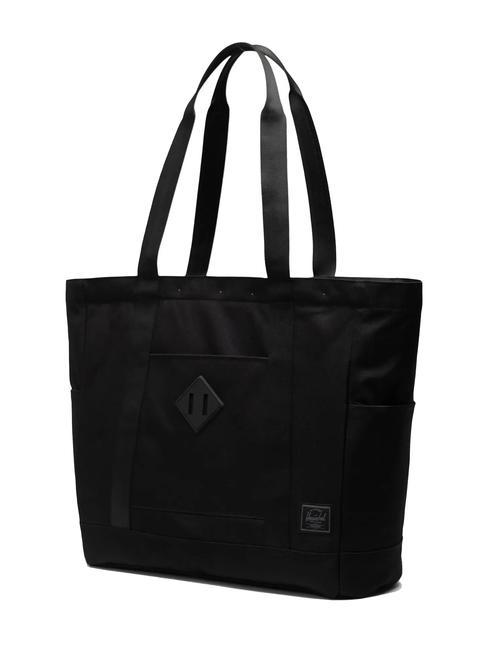HERITAGE  Shoulder shopper black tonal - Women’s Bags