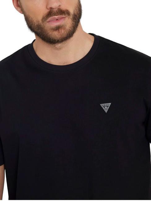 PATCH Cotton T-shirt jetbla - T-shirt