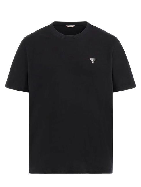 PATCH Cotton T-shirt jetbla - T-shirt