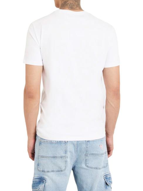 SS CN IRIDESCENT Stretch cotton T-shirt purwhite - T-shirt