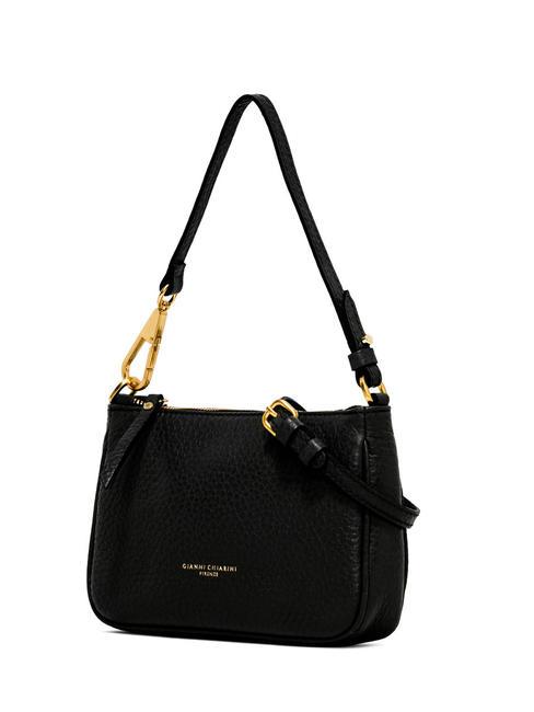 BROOKE Shoulder bag in leather Black - Women’s Bags