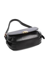 THE BRIDGE FEDERICA  Shoulder bag, in leather Black Gold - Women&rsquo;s Bags - 5