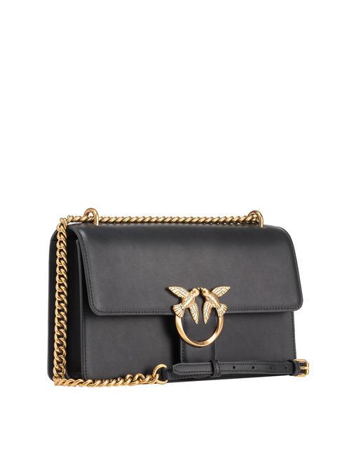 CLASSIC LOVE BAG One simply bag black-antique gold - Women’s Bags