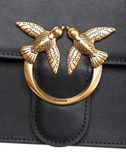 CLASSIC LOVE BAG One simply bag black-antique gold - Women’s Bags