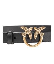PINKO LOVE BERRY Leather belt - Belts