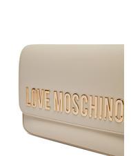 LOVE MOSCHINO LETTERING shoulder bag ivory - Women&rsquo;s Bags - 4