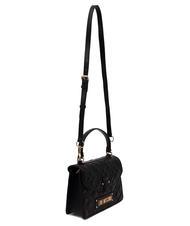 LOVE MOSCHINO QUILTED Briefcase bag with shoulder strap Black - Women’s Bags - 2