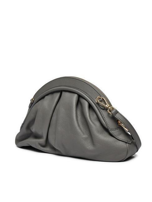 CHEEK SMOOTH  Shoulder bag, in leather graphite - Women&rsquo;s Bags