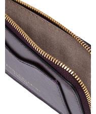 GIANNI CHIARINI CALF Flat leather wallet plum - Women’s Wallets - 5