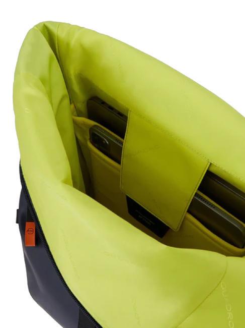 CORNER SPECIALE GOMMATO Roll-top backpack for 15.6" laptop GREEN - Laptop backpacks