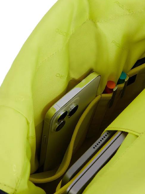 CORNER SPECIALE GOMMATO Roll-top backpack for 15.6" laptop blue - Laptop backpacks